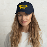 Noise Pop Classic Yellow Logo Dad hat